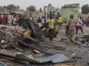 Wani bom ya fashe a jihar Barno Wanda yayi sanadiyar mutuwar mutane hudu tare da jikkata mutum goma